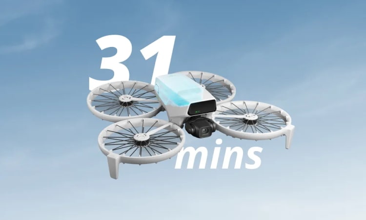 DJI Flip mini drone med 4K